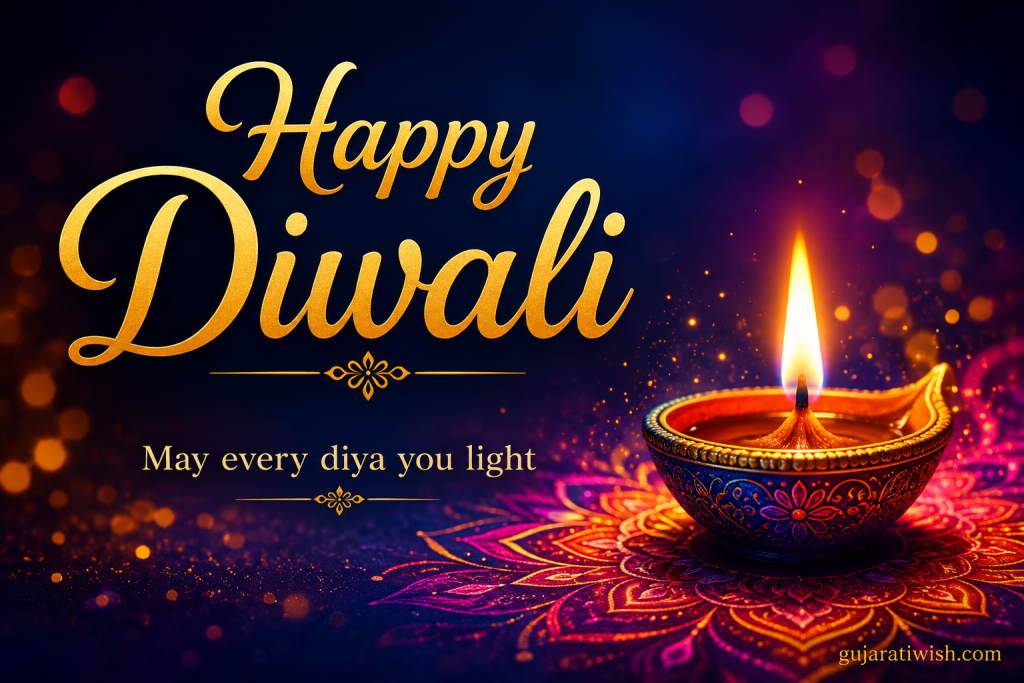 Diwali Quotes in Gujarati images