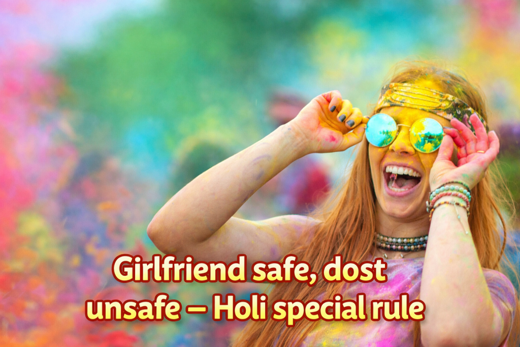 Funny Holi Wishes – મજેદાર હોળી શુભેચ્છાઓ