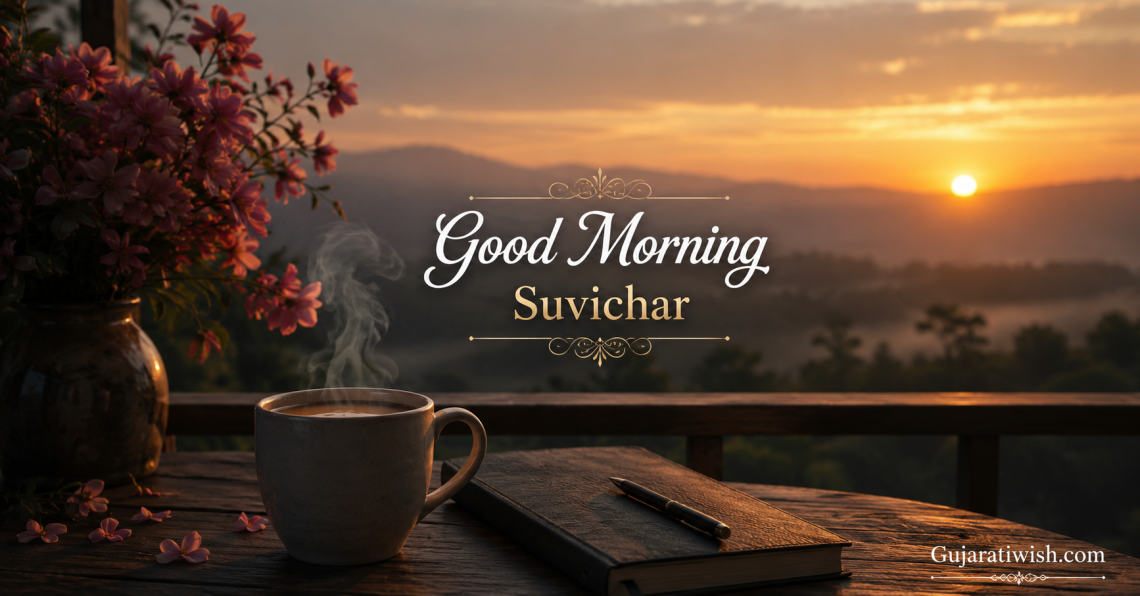 Good Morning Suvichar in Gujarati