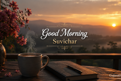 Good Morning Suvichar in Gujarati
