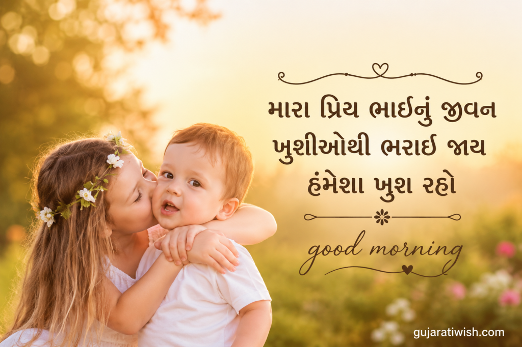 Good morning wishes for brother
