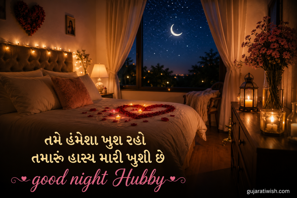 Good night wishes for husband