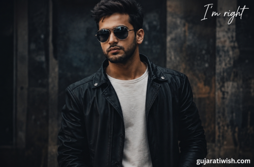 Attitude shayari in gujarati image