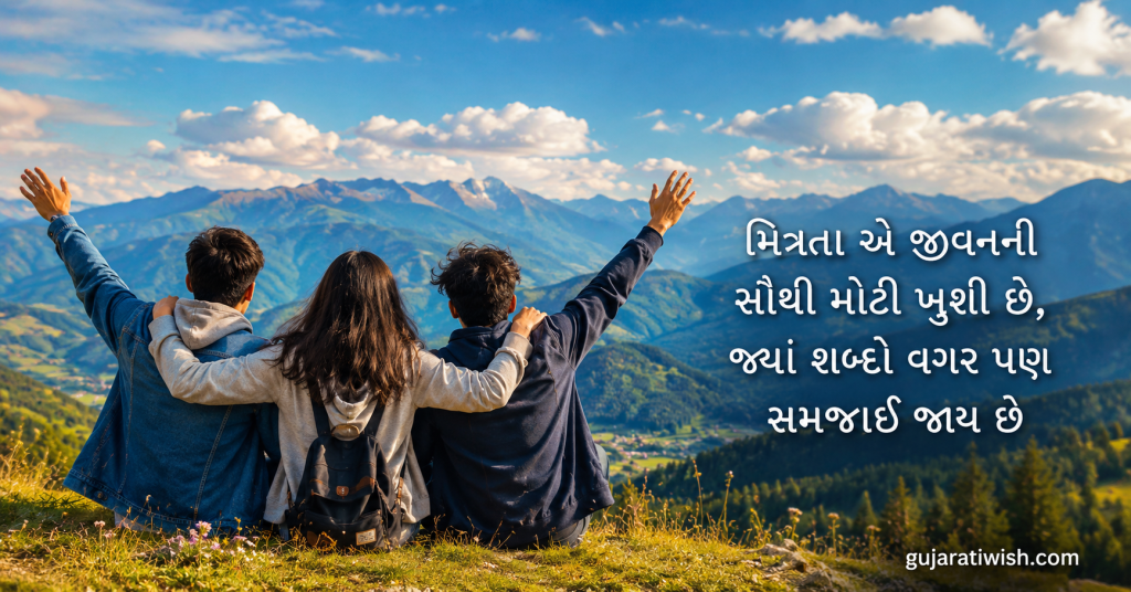 Beautiful Friendship Shayari in Gujarati