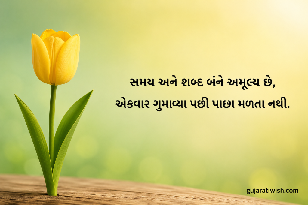 Beautiful Gujarati Quotes for Everyday Life in gujarati