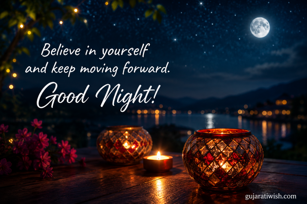 Good Night Status for Social Media images