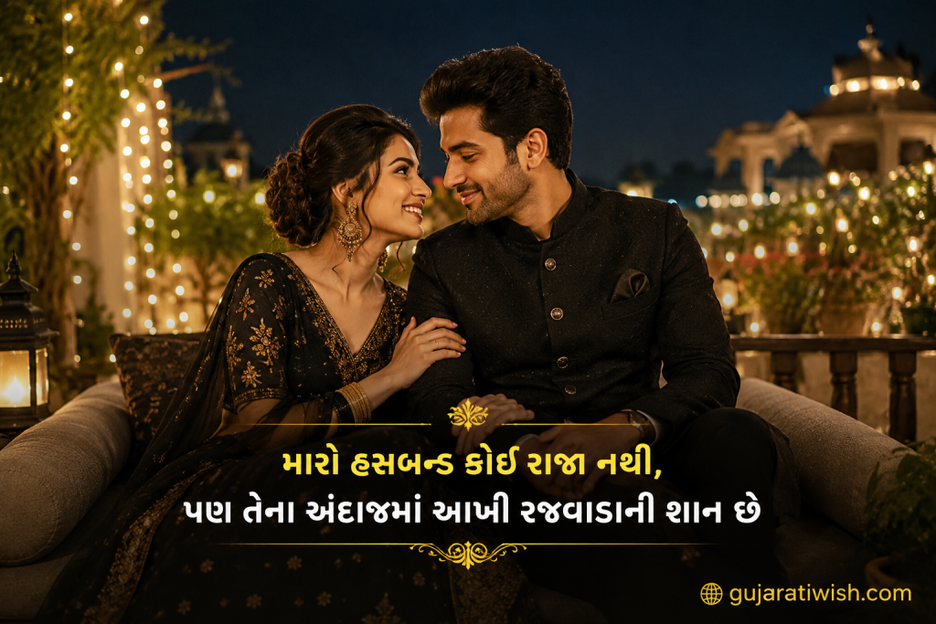 Husband Attitude Status in Gujarati image