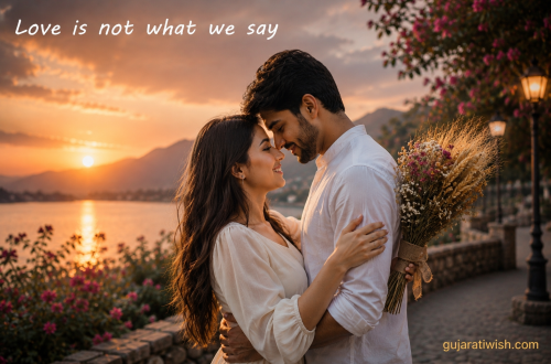Love shayari in Gujarati images