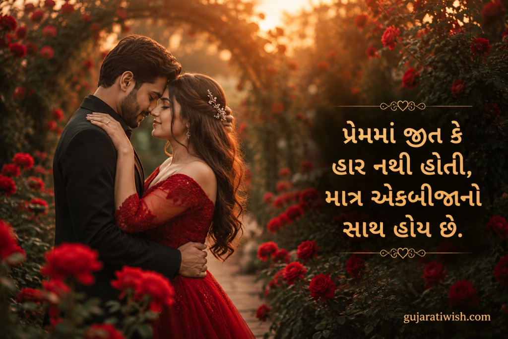 Romantic Love Shayari in Gujarati