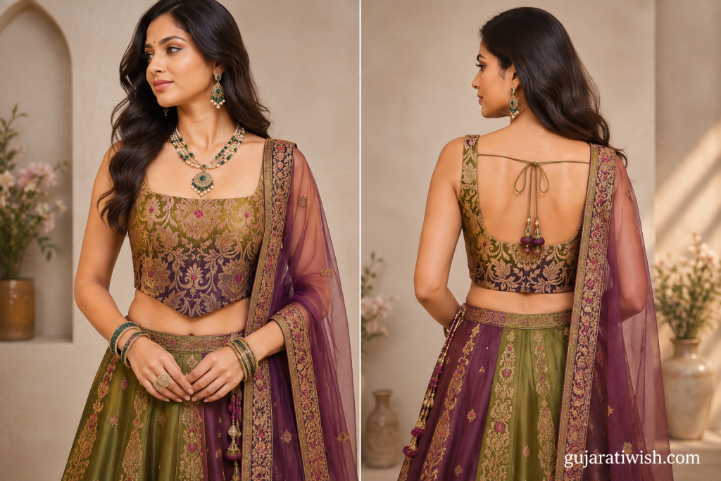 Blouse Design Front and Back Combination