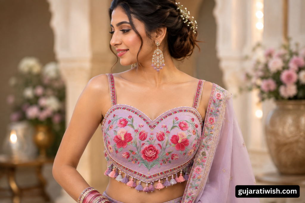 Heart Shape Back Neck Design