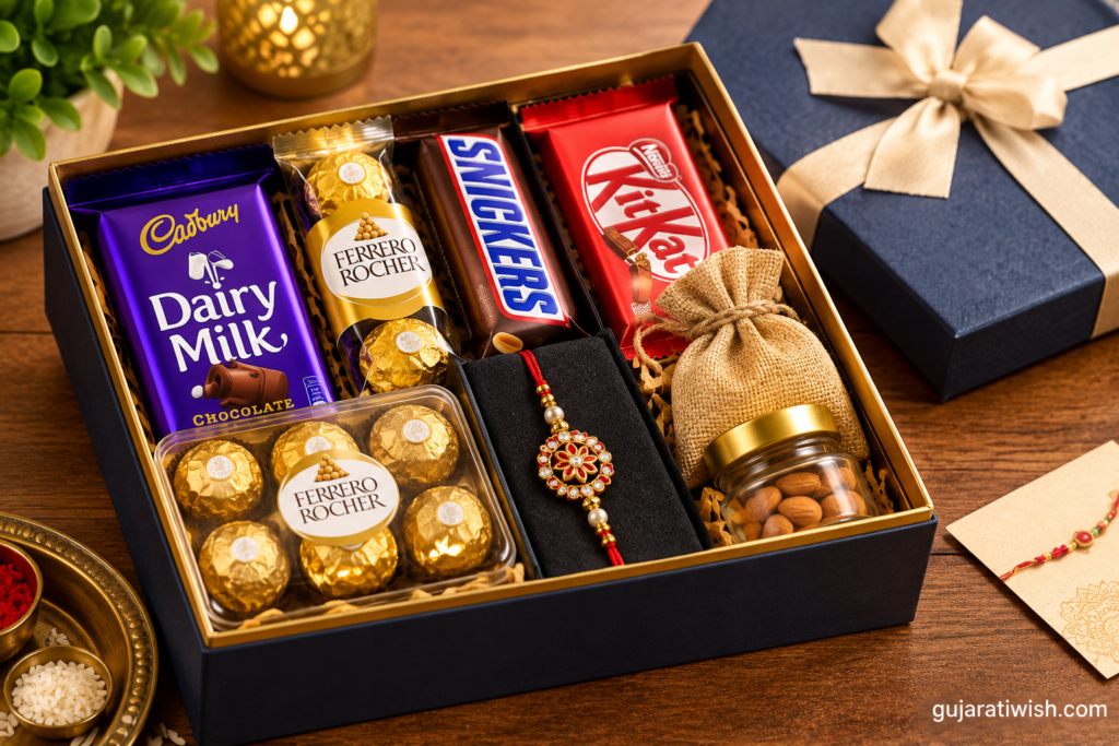 Rakhi Gift for Younger Brother in Chocolates