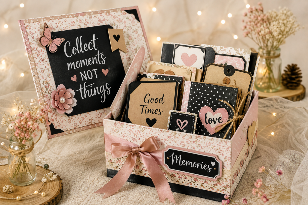 Creative DIY Memory Box for sister