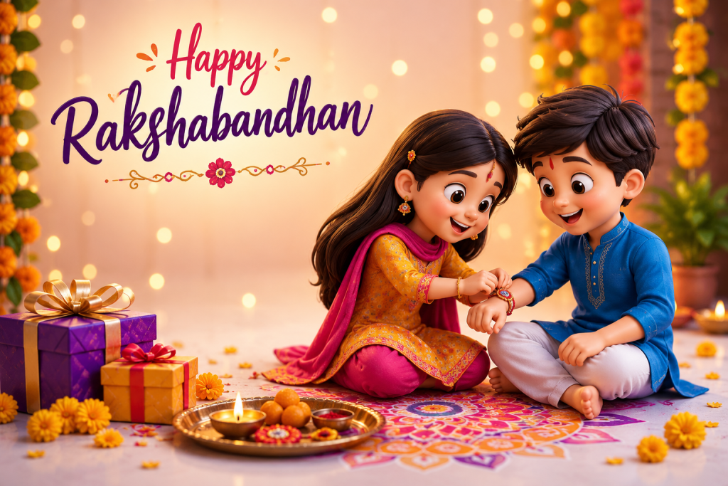 Short Funny Raksha Bandhan Wishes in gujarati