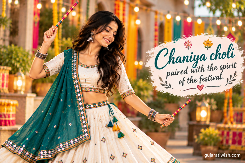 Chaniya Choli Captions for Instagram