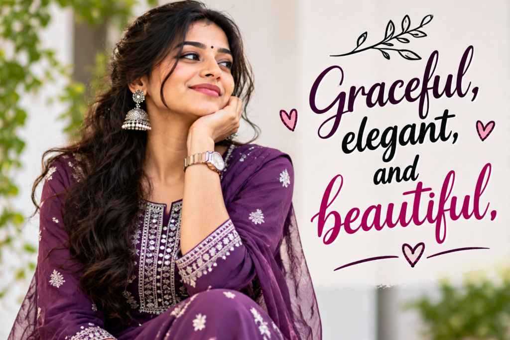 Classy Kurti Captions