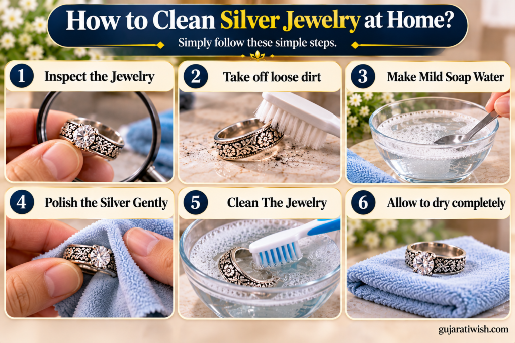 How to Clean Silver Jewelry at Home