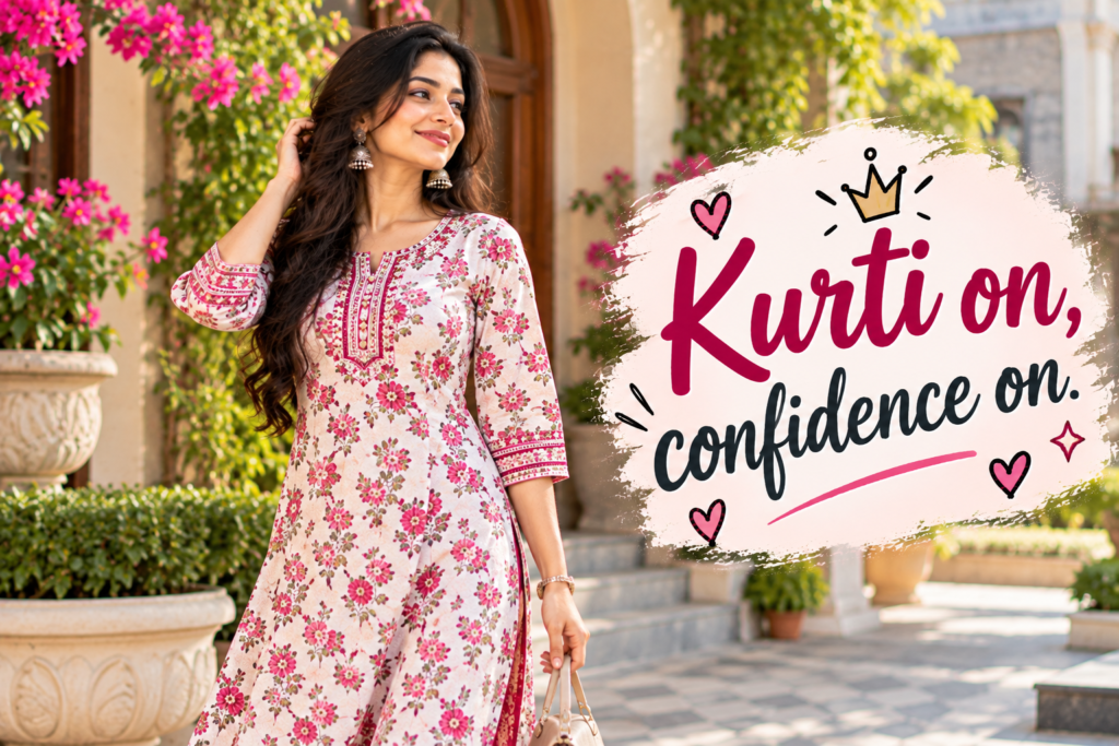 Funny Kurti Captions for Instagram