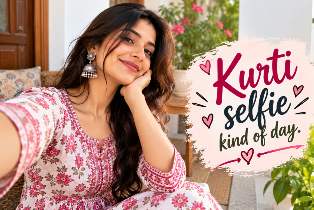 Kurti Captions for Selfies