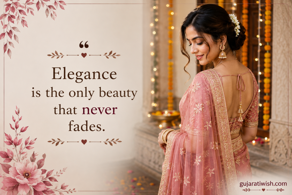 Saree Captions for a Instagram
