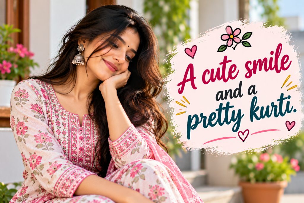 Stylish Kurti Captions for Instagram