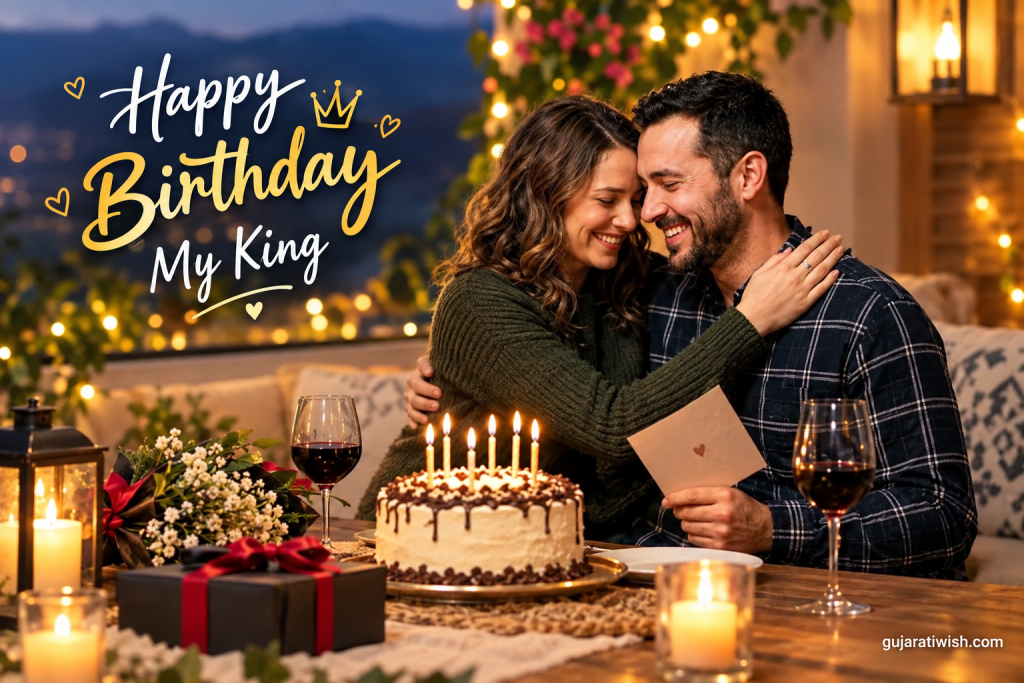 Unique Birthday Wishes for Husband in gujarati