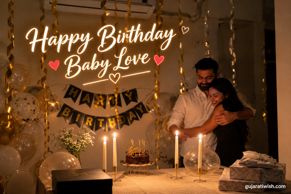 Birthday Wishes for Boyfriend in Gujarati for WhatsApp