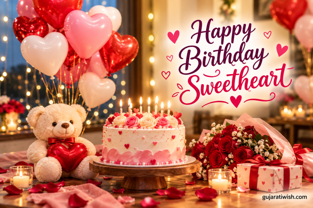 Heart Touching Birthday Wishes for Girlfriend